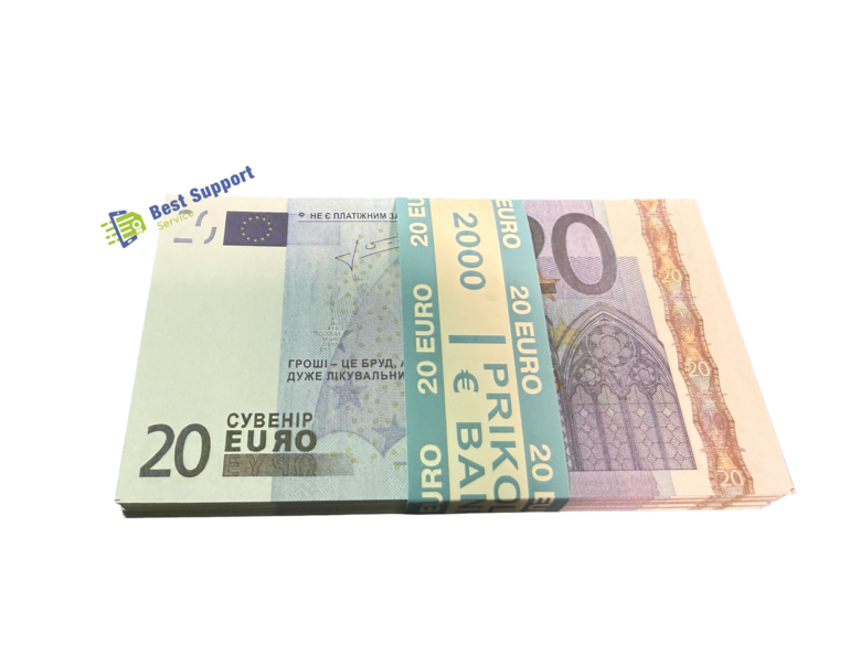 €20 Euro Fake Prop Replica Reproduction Money 