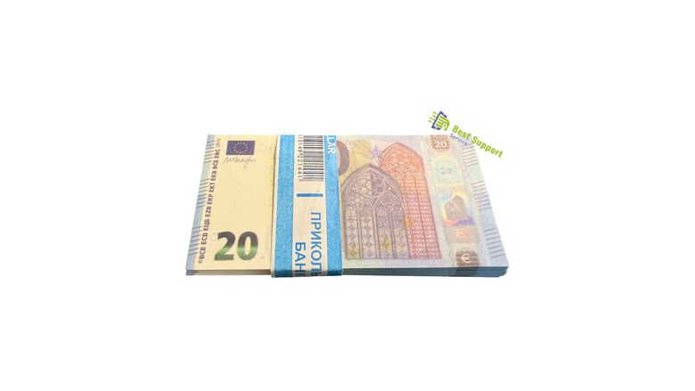 New Style €20 Euro Fake Prop Replica Reproduction Money 