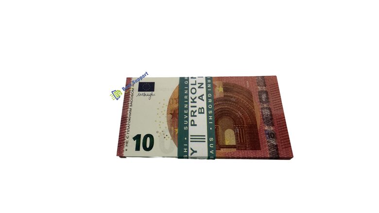 Jaunā stila €10 Eiro Joku Reprodukcijas Butaforijas spēļu nauda