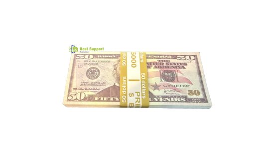 $50 Dollar Fake Prop Money