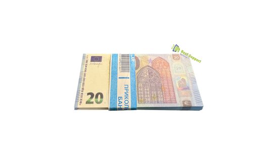 New Style €20 Euro Fake Prop Replica Reproduction Money 