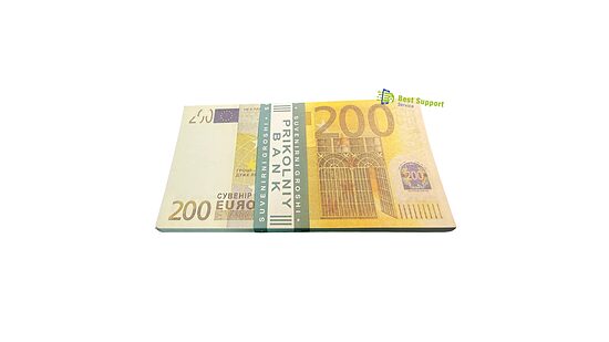 €200 Euro Fake Prop Replica Reproduction Money 